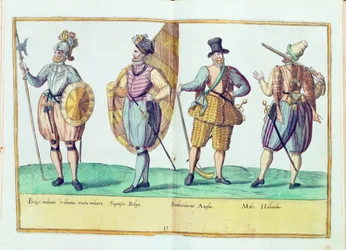Sixteenth century costumes from 